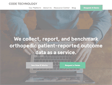 Tablet Screenshot of codetechnology.com